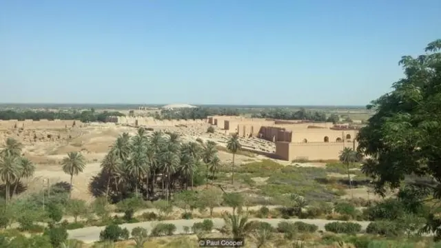 ویرانه‌های بازمانده بابل