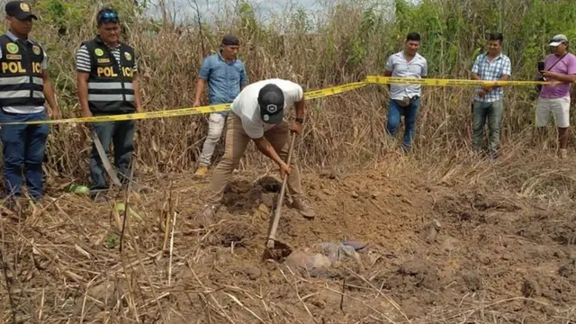 La policía encontró el domingo el cuerpo del canadiense Sebastian Woodfroffe enterrado a casi un kilómetro de distancia de la casa de la indígena.