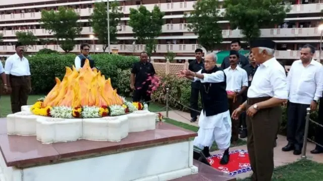 આરએસએસ અને પ્રણવ દા