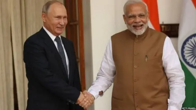 मोदी पुतिन