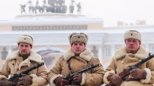 парад в Петербурге