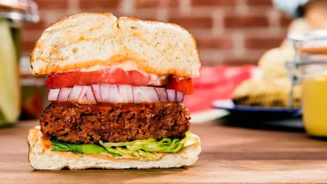 Hambúrguer da Beyond Burger