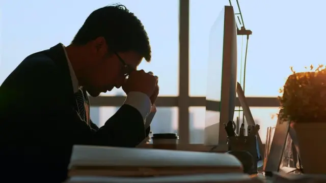 Втомлений чоловік