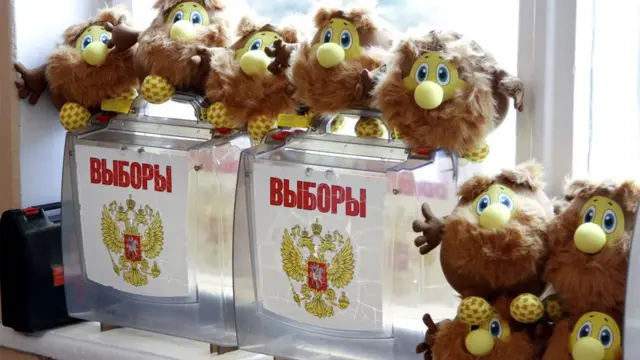 на избирательном участке в Липецке, 2019 год