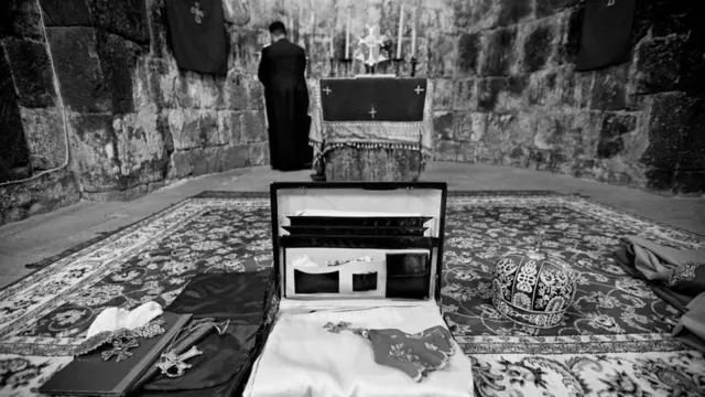 церемония в монастыре Армении