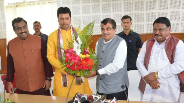 ত্রিপুরায় বিজেপি ক্ষমতায় এসেছে প্রায় তিন বছর আগে