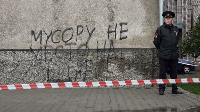 Мусору не место на Шиесе