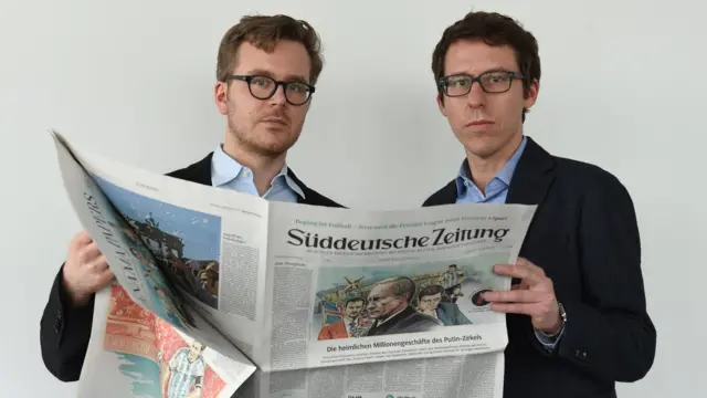 Frederik Obermaier y Bastian Obermayer