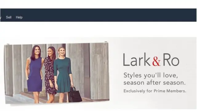 Captura de pantalla de la página web de Amazon.