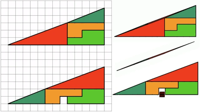 Paradoja del cuadrado perdido