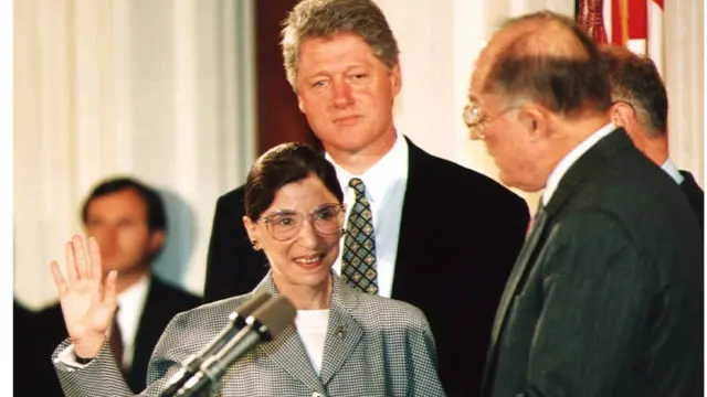 Clinton ve Ginsburg