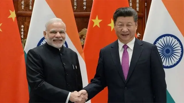 नरेंद्र मोदी और शी जिनपिंग