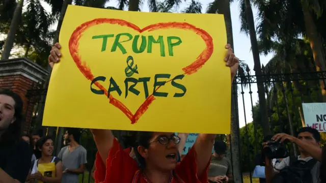 Protestas en Paraguay