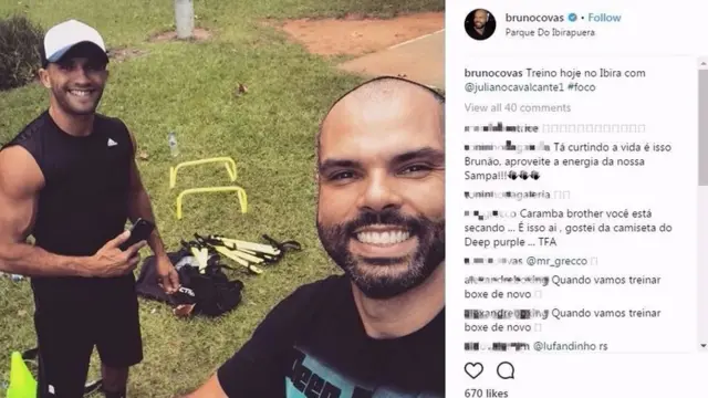 Postagemcorinthians e vaidebetBruno Covas no Instagram mostra treino no Ibirapuera