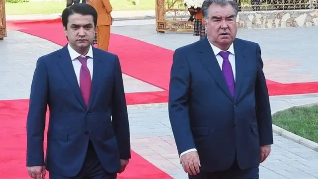 Рустам Эмомали ва Эмомали Раҳмон