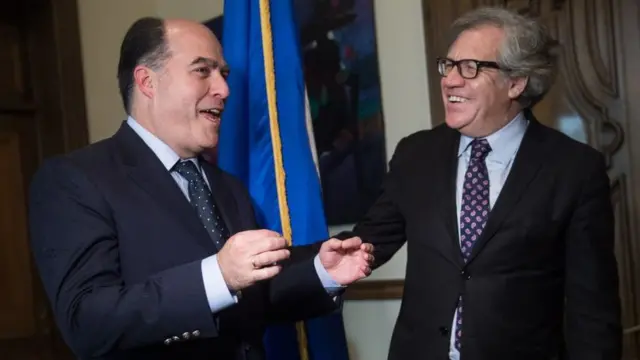 Luis Almagro y Julio Borges