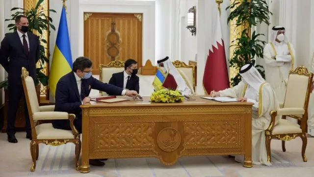 Зеленський в Катарі