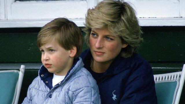 William y Diana en 1987
