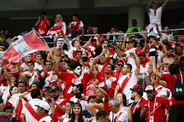 Aficionados peruanos