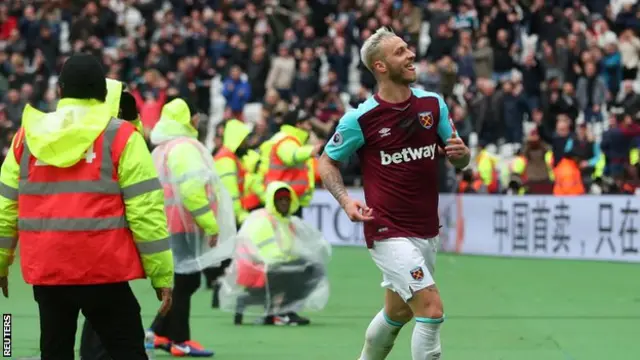 Premier League results Manchester United Liverpool West Ham BBC Sport