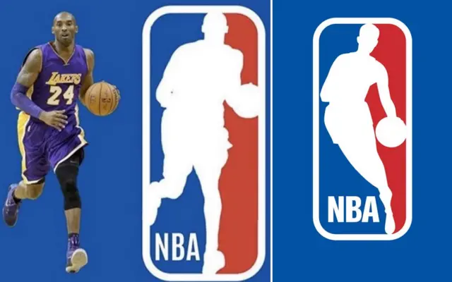 Ibumoso hari logo bamwe basaba ko yaba iya NBA igasimbura irimo Jerry West iburyo