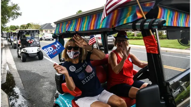 Carreata por Biden na Flórida