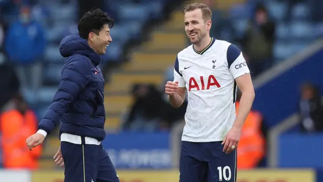 هری کین (راست) و سون هیونگ مین