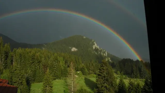 Радуга в Родопских горах