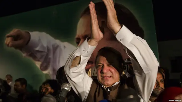 पाकिस्तान के पूर्व प्रधानमंत्री नवाज़ शरीफ़