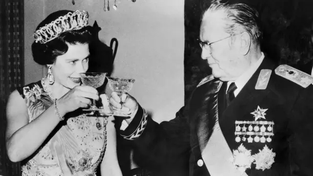 Тито и краљица Елизабета