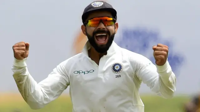 ஆரவாரத்துடன் காணப்படும் கோலி