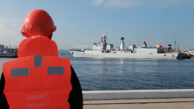 Puerto de Vladivostok.