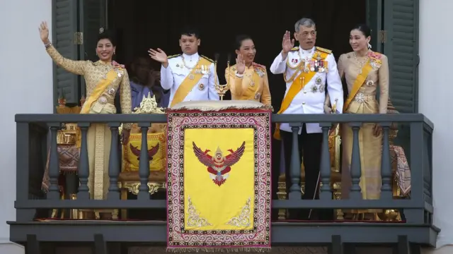 Thai King Rama X"s coronation ceremony