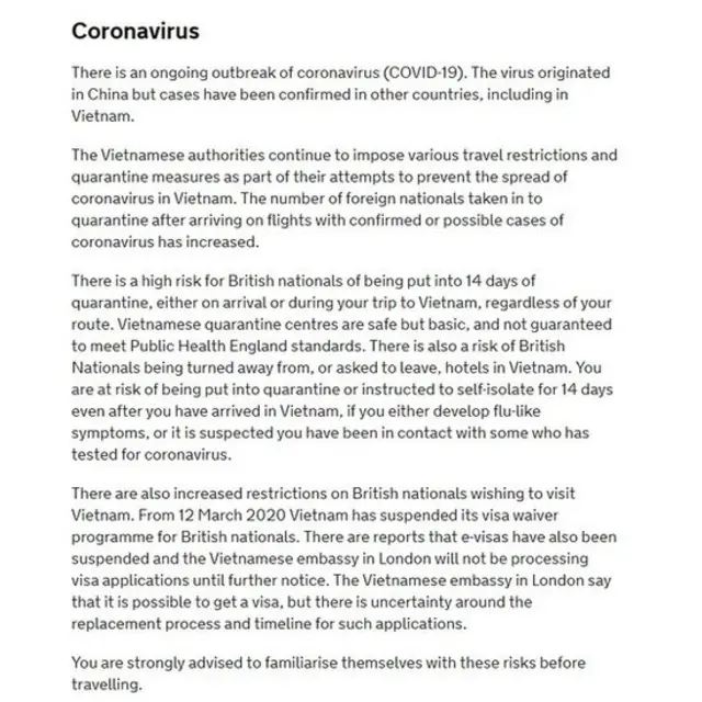 FCO website