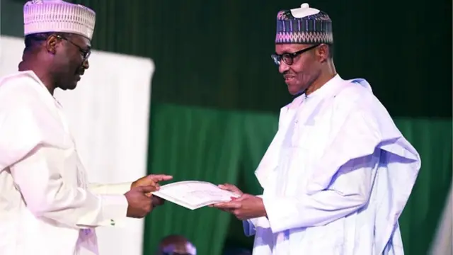 Mahmoud Yakubu da Muhammadu Buhari