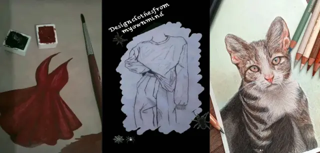 그의 친구는 BBC 페르시안 서비스에 가라완드가 그림에 대해 관심이 많았고, 2년간 전문적으로 그림을 배웠다고 밝혔다