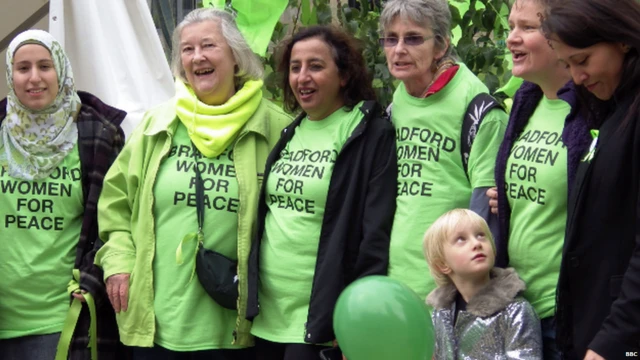 ब्रैड्फ़र्ड कॉलेज में आयोजित एक चुनावी सभा