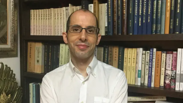 Professor Lúcio de Sousa, da Universidade de Estudos Estrangeiros de Tóquio