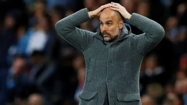 Mkufunzi wa Man City Pep Guardiola alivyoona mambo magumu katika mechi hiyo
