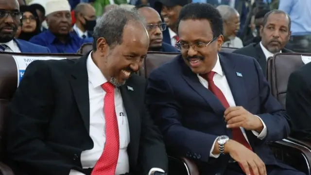 Xasan Sheekh Maxamuud iyo Farmaajo