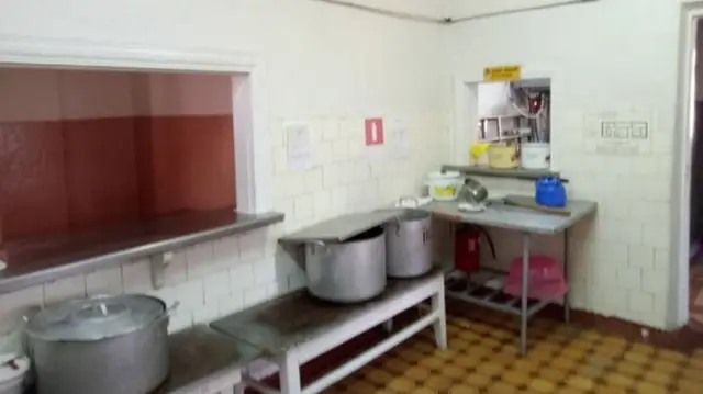 Кухня у таборі "Яструбок"