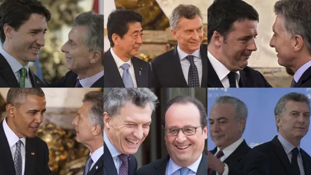 Con Trudeau, Shinzō Abe, Renzi, Obama, Hollande y Temer. Y además: viajó a Uruguay, Paraguay, Suiza, Italia, EEUU, Chile, Colombia, Francia, Bélgica, Alemania, Perú, Brasil, China y Catar. Macri tenía un objetivo: "volver al mundo".