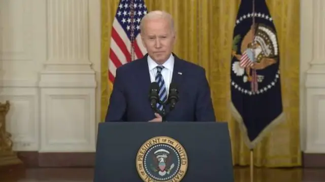 Biden discursa