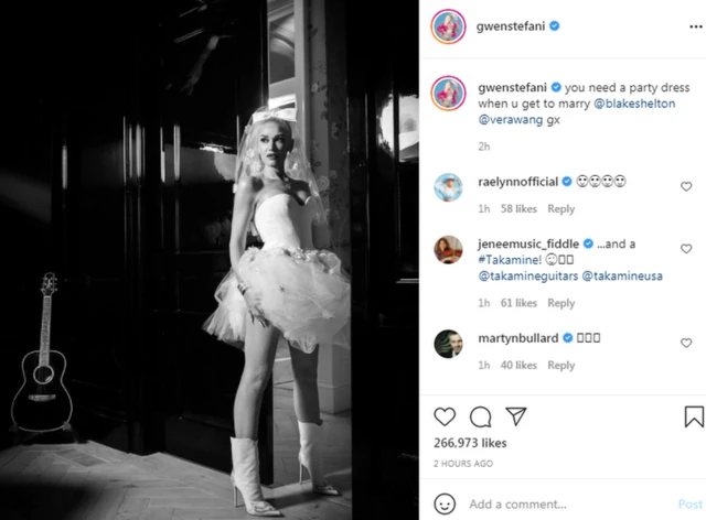 Gwen Stefani, Blake Shelton wedding pictures