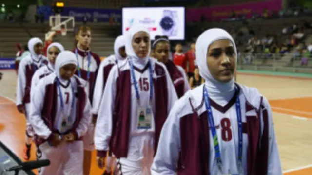 Qatar olymipique femme athlètes