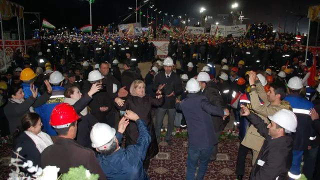 نیروگاه برق آبی "راغون" در تاجیکستان