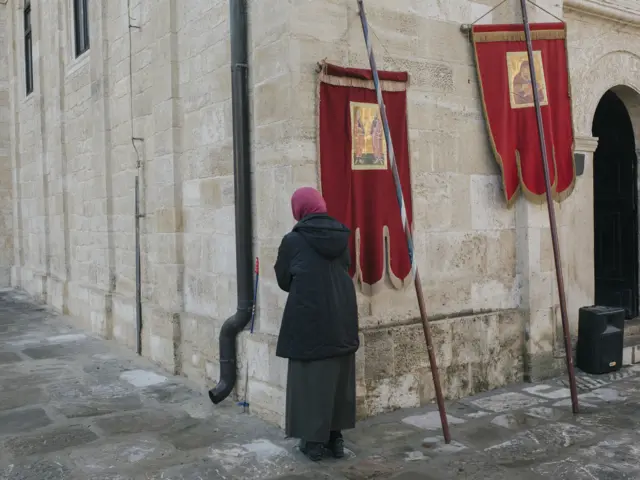 božić, vernici, molitva