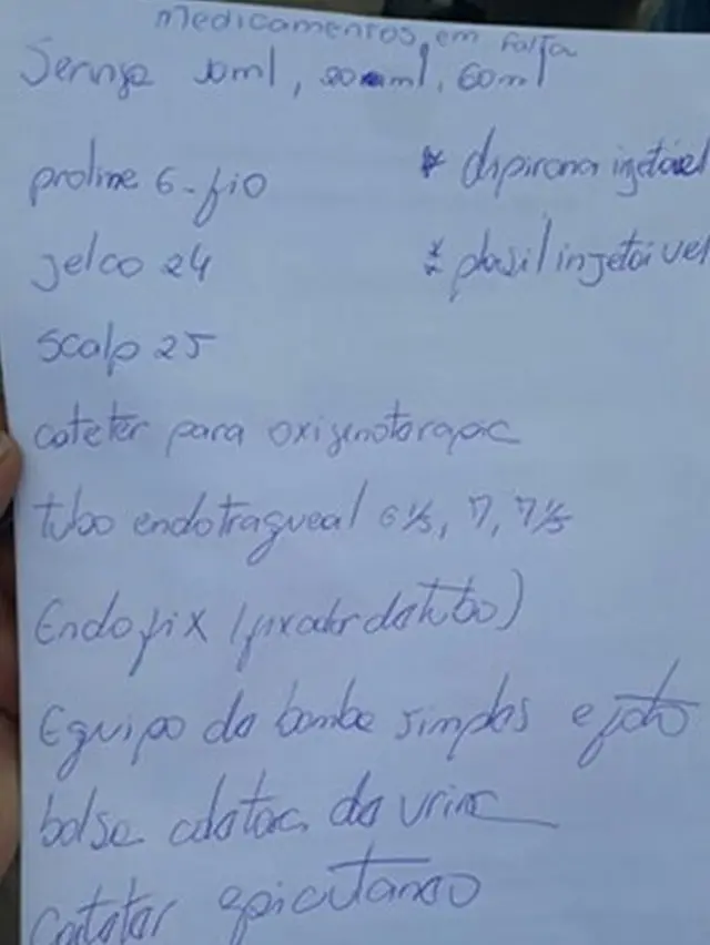 Lista com medicamentosn1 betfalta