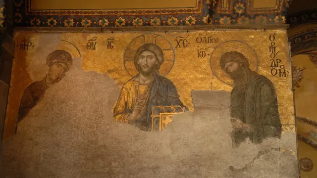 نقوش آيا صوفيا