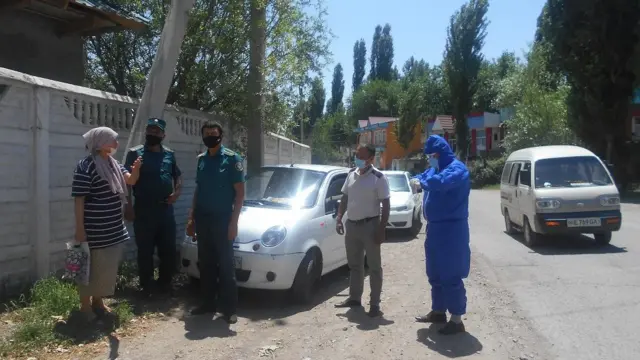 Попдаги вазиятни ўрганаётган фаоллар ишига милиция тўсқинлик қилган